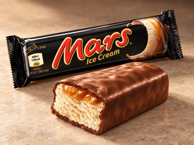 Mars glacé