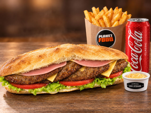 Menu Big Américain