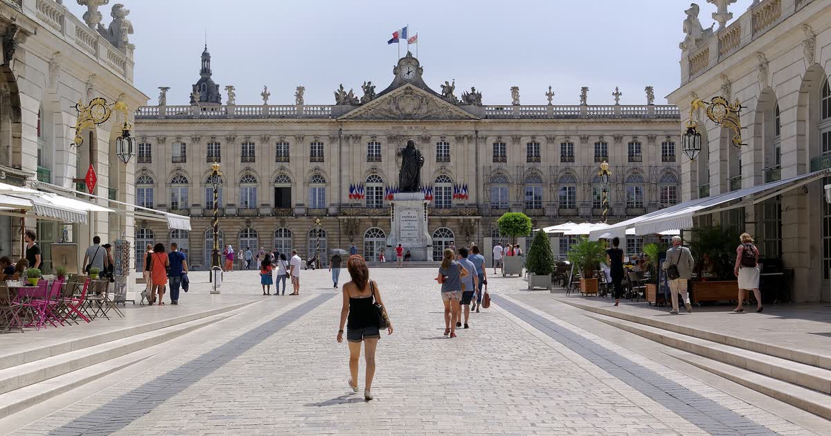 La place Stanislas à Nancy