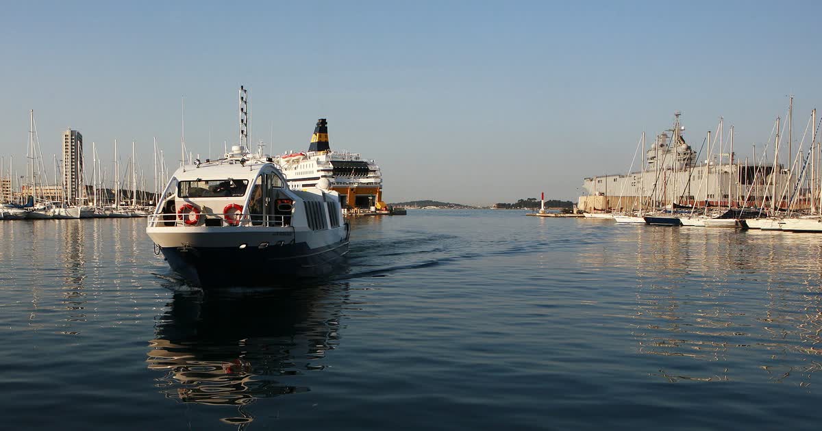 Le port de Toulon